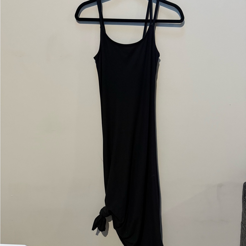 Eye Candy Black Asymmetrical Dress